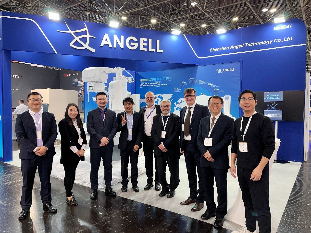 Angell Technology Joins Hands with MEDICA 2022, Germany and Dynamic DR Shows China’s Innovation Power